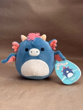 NWT Squishmallows 5” Carin The Dragon